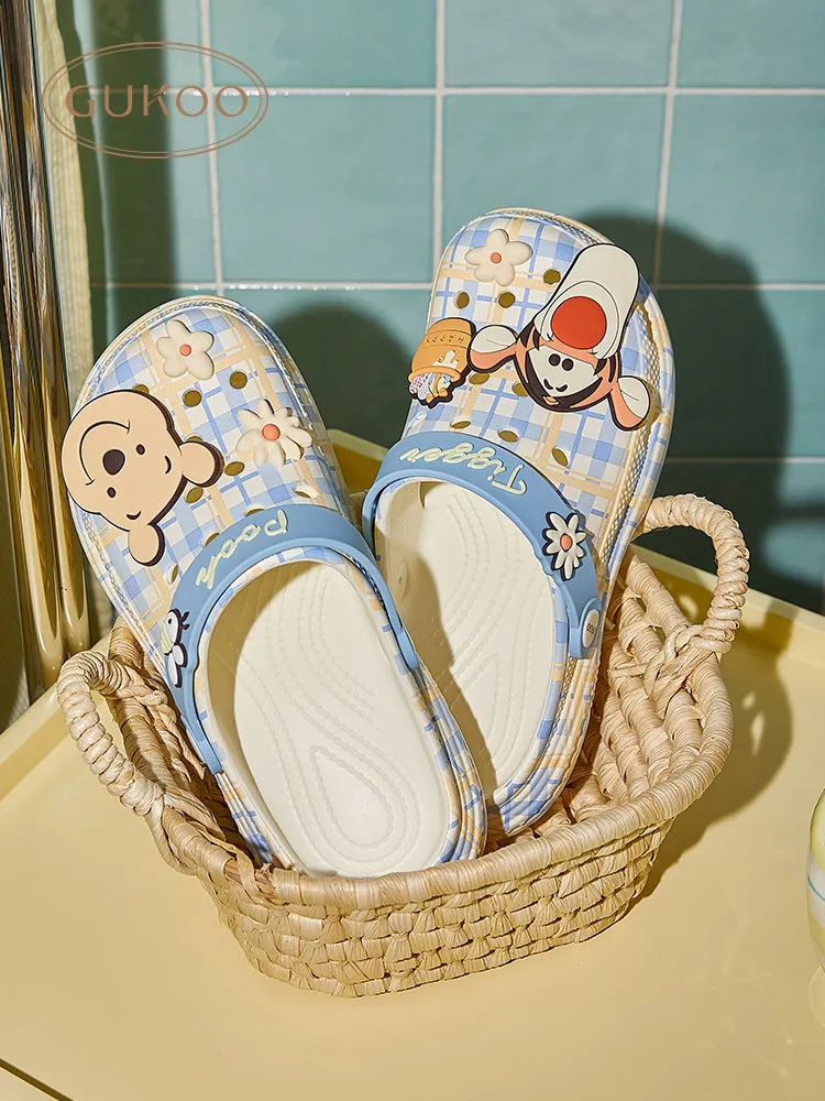 Disney Winnie the Pooh Tigger Hundred Acre Wood Series Big Head Slides Cute Cartoon Summer Sandals Women Comfortable Indoor
Disney Winnie the Pooh Tigger Hundred Acre Wood Series Big Head Slides Cute Cartoon Summer Sandals Women Comfortable Indoor