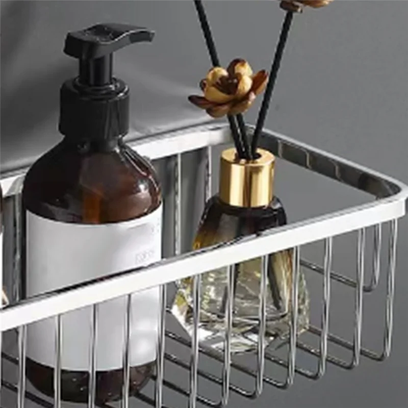 ABVA-Corner Shower Basket In Stainless Steel, Rustproof Bathroom Shelves For Wall Mounting
ABVA-Corner Shower Basket In Stainless Steel, Rustproof Bathroom Shelves For Wall Mounting