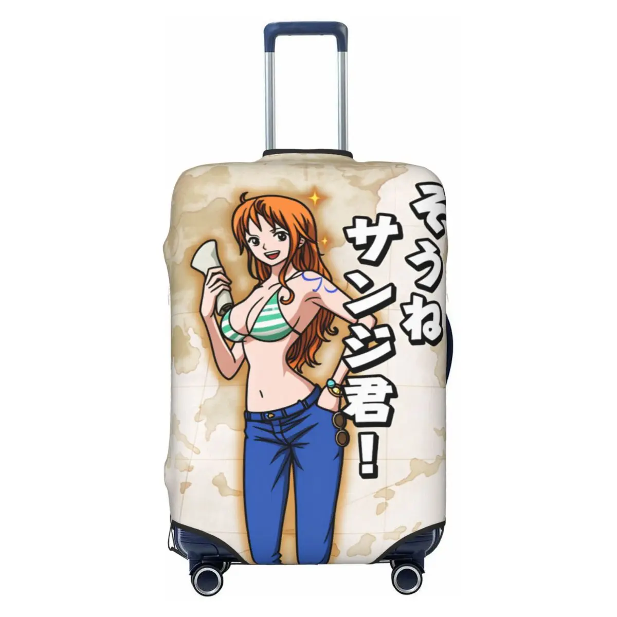 Custom Fashion One P-Pieces Namis Luggage Cover Protector Dust Proof Cartoon Movie Adventure Comic Travel Suitcase Covers
Custom Fashion One P-Pieces Namis Luggage Cover Protector Dust Proof Cartoon Movie Adventure Comic Travel Suitcase Covers
