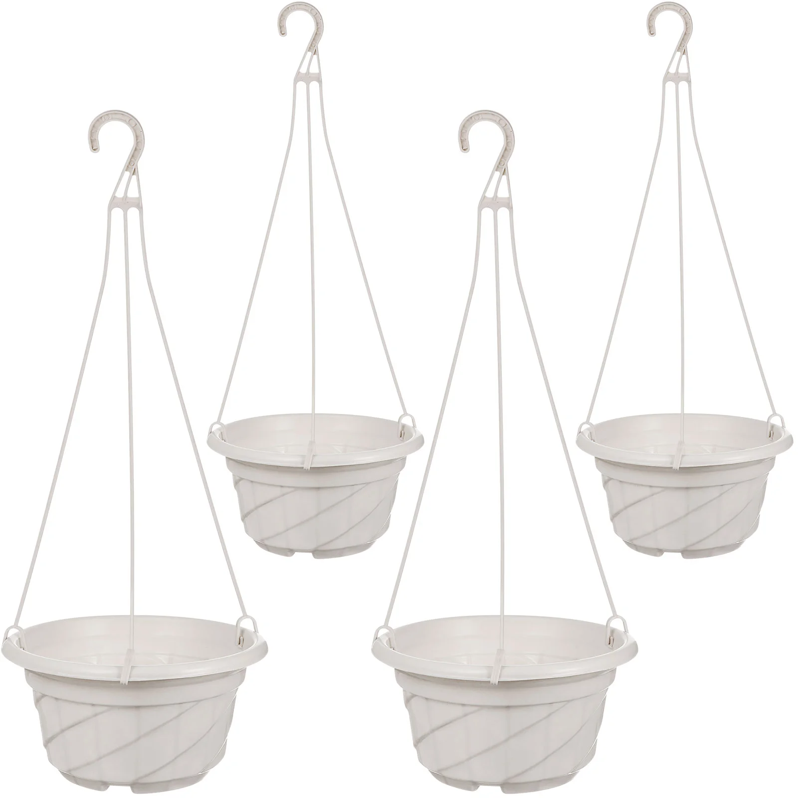 4 Pcs Hanging Basket Plant Baskets Pot Indoor Planter Pots for Plants Small Planters Stand Plastic Bracket Outdoor
4 Pcs Hanging Basket Plant Baskets Pot Indoor Planter Pots for Plants Small Planters Stand Plastic Bracket Outdoor