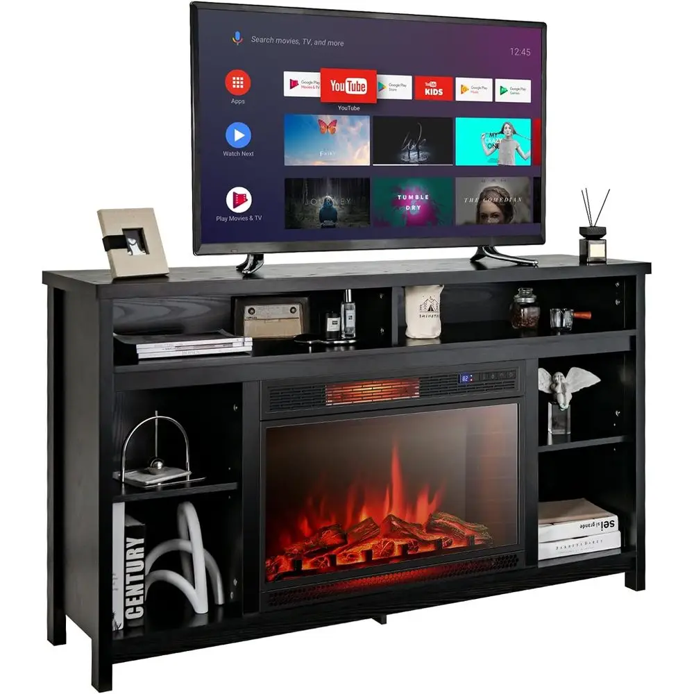 65 TV Stand with 28 Electric Fireplace Insert and Remote Control Entertainment Center
65 TV Stand with 28 Electric Fireplace Insert and Remote Control Entertainment Center