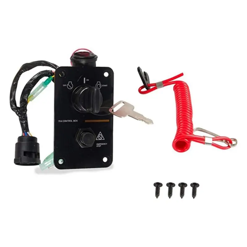 Outboard Single Control Key Panel DC12V Engine Switch Panel 704-82570-12-00 704-82570-08 For Yamah
Outboard Single Control Key Panel DC12V Engine Switch Panel 704-82570-12-00 704-82570-08 For Yamah