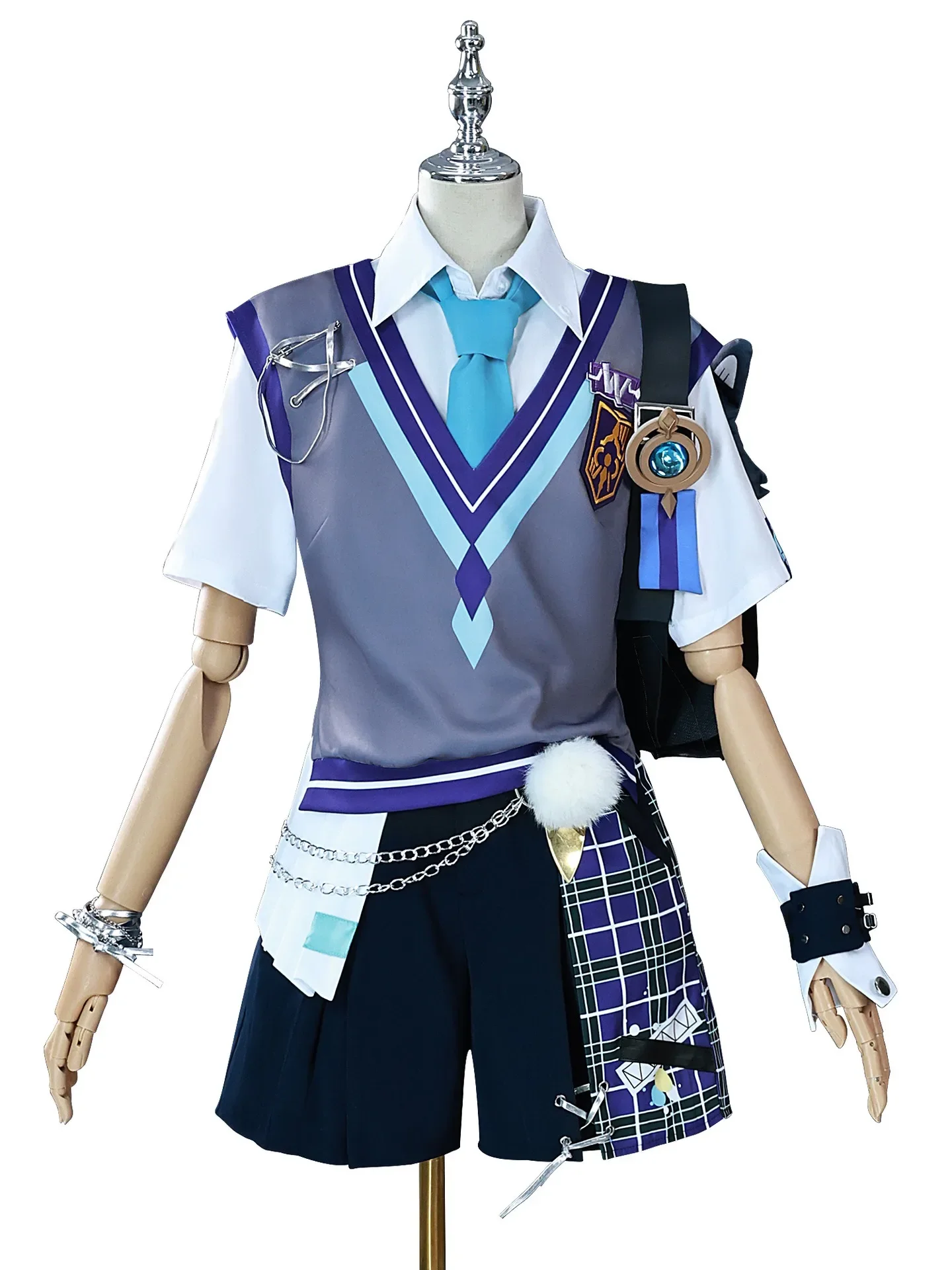 2025 Dk Wanderer Korea Coffee Collab Cosplay Costume Doujin Fanart Casual School Uniform Wear Scaramouche Genshin Impact
2025 Dk Wanderer Korea Coffee Collab Cosplay Costume Doujin Fanart Casual School Uniform Wear Scaramouche Genshin Impact