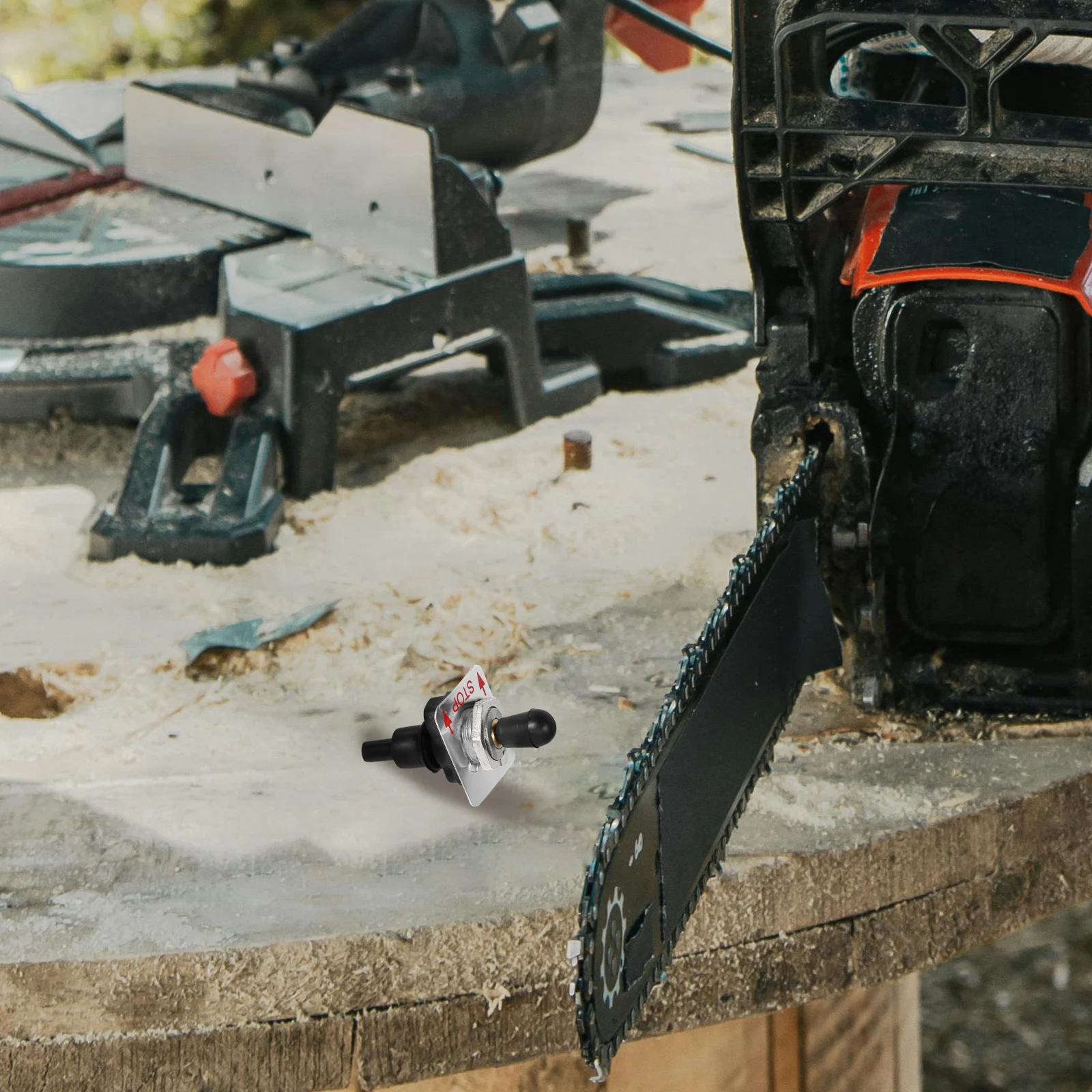 Engine Stop Switch Kill Toggle For 041Av 070 Chainsaw Lawn Mower Replacement Parts Durable Steel Rocker Switch
Engine Stop Switch Kill Toggle For 041Av 070 Chainsaw Lawn Mower Replacement Parts Durable Steel Rocker Switch