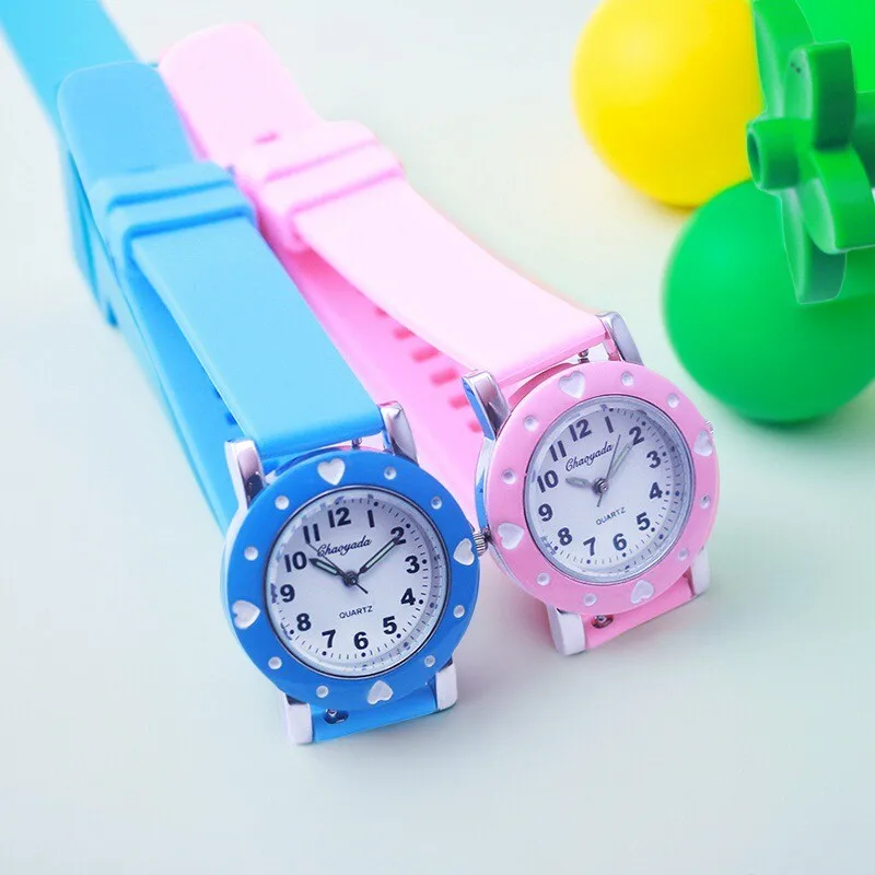 Children boys girls junior high school students luminous pointer love pink jelly exam special silent watches kids birthday gifts
Children boys girls junior high school students luminous pointer love pink jelly exam special silent watches kids birthday gifts