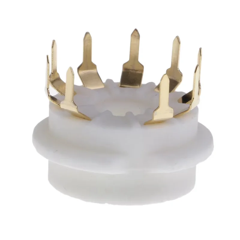 4PCS 9 Pin Gold PCB Vacuum Tube Socket For 12AX7,12AT7,12AU7,ECC83,ECC82,E88CC, 6922 ,6P1-Y41A
4PCS 9 Pin Gold PCB Vacuum Tube Socket For 12AX7,12AT7,12AU7,ECC83,ECC82,E88CC, 6922 ,6P1-Y41A