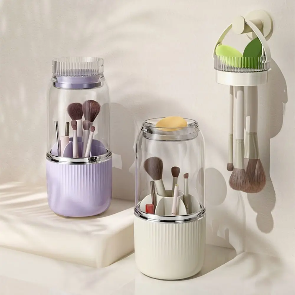 New ABS Makeup Brushes Storage Box 3 in 1 Hangable Drying Makeup Tools Rotating Storage Organizer Storage Rack Makeup Brush
New ABS Makeup Brushes Storage Box 3 in 1 Hangable Drying Makeup Tools Rotating Storage Organizer Storage Rack Makeup Brush