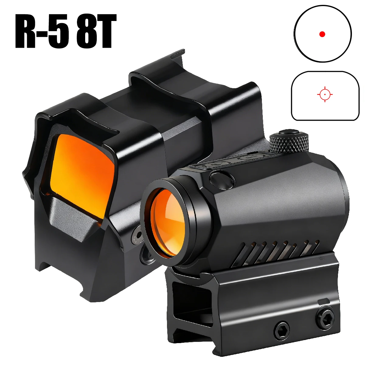 Тактический прицел Red Dot 8T R5 1x20мм 1x38мм, компактный, для охоты и стрельбы, ударопрочный, водонепроницаемый, для планки 20мм, реплика 1:1
Тактический прицел Red Dot 8T R5 1x20мм 1x38мм, компактный, для охоты и стрельбы, ударопрочный, водонепроницаемый, для планки 20мм, реплика 1:1