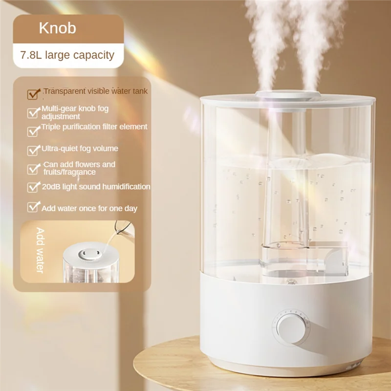 7.8L Humidifiers For Bedroom Top Fill Cool Mist Ultrasonic Humidifiers For Baby, Plants, Nursery, Humidifiers For Rooma83x
7.8L Humidifiers For Bedroom Top Fill Cool Mist Ultrasonic Humidifiers For Baby, Plants, Nursery, Humidifiers For Rooma83x