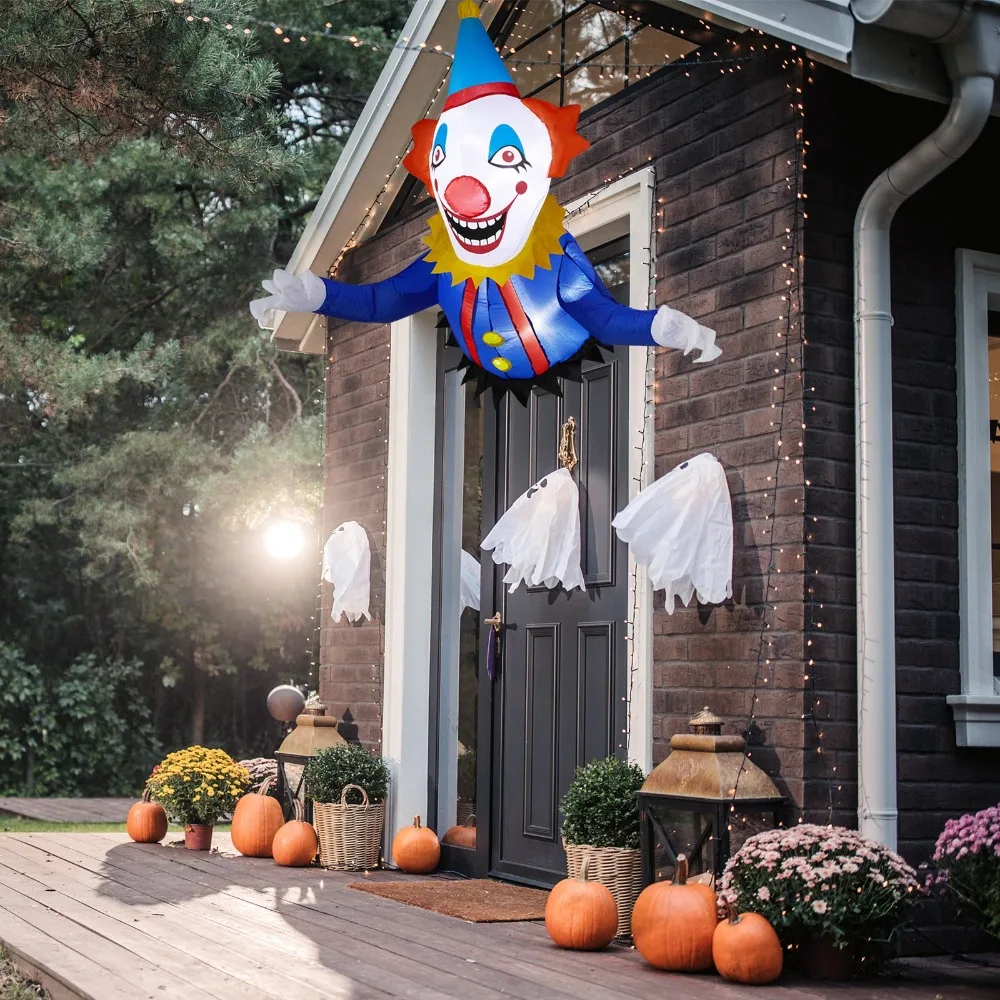 3.3FT Inflatable Halloween Decorations Hanging Clown Indoor Outdoor Garden Decor
3.3FT Inflatable Halloween Decorations Hanging Clown Indoor Outdoor Garden Decor