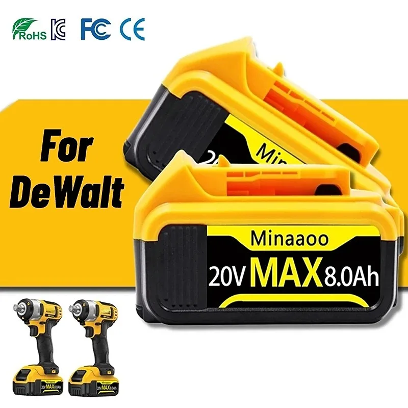 For Dewalt 18V DCB184 DCB200 DCB182 DCB180 DCB181 DCB182 DCB201 DCB20 DCB200 20V 12000mAh Lithium Replacement Battery
For Dewalt 18V DCB184 DCB200 DCB182 DCB180 DCB181 DCB182 DCB201 DCB20 DCB200 20V 12000mAh Lithium Replacement Battery