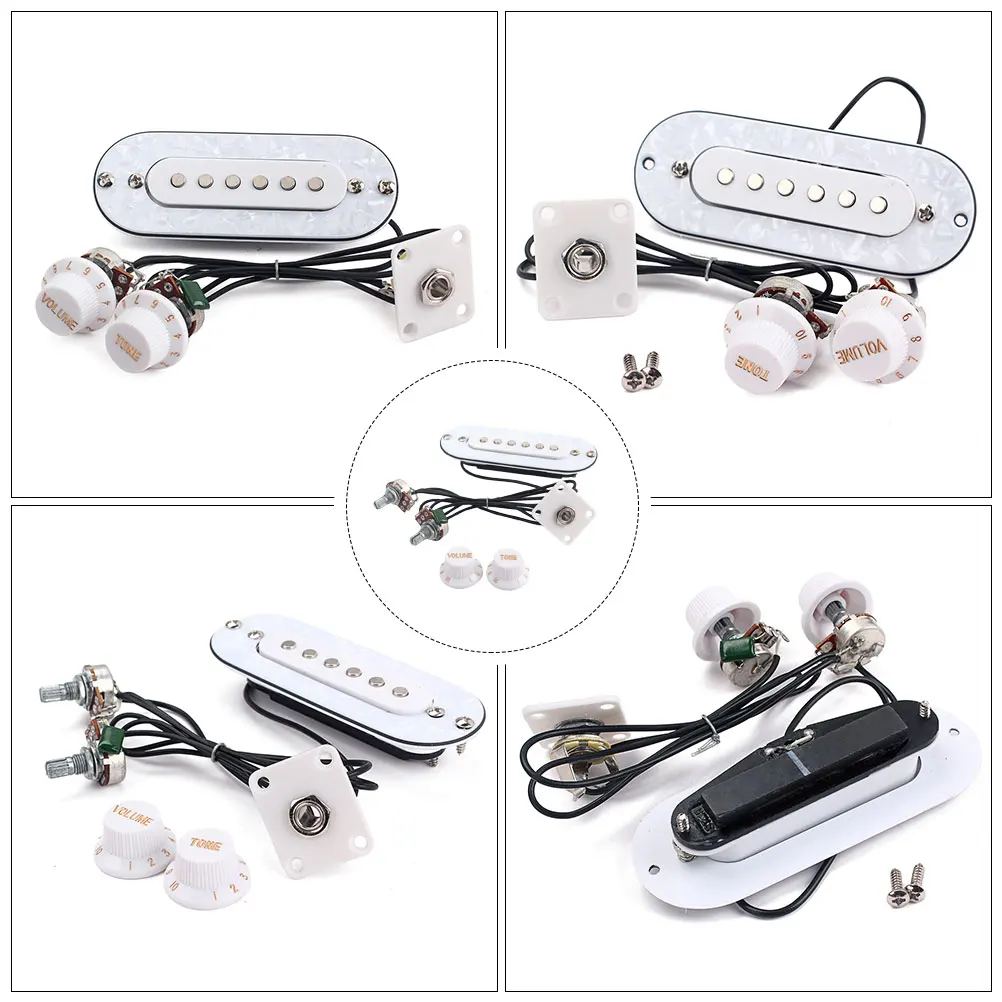 Electric Guitar Pickups Kit Piezo Double Coil Accessories Acoustic for with Tone
Electric Guitar Pickups Kit Piezo Double Coil Accessories Acoustic for with Tone