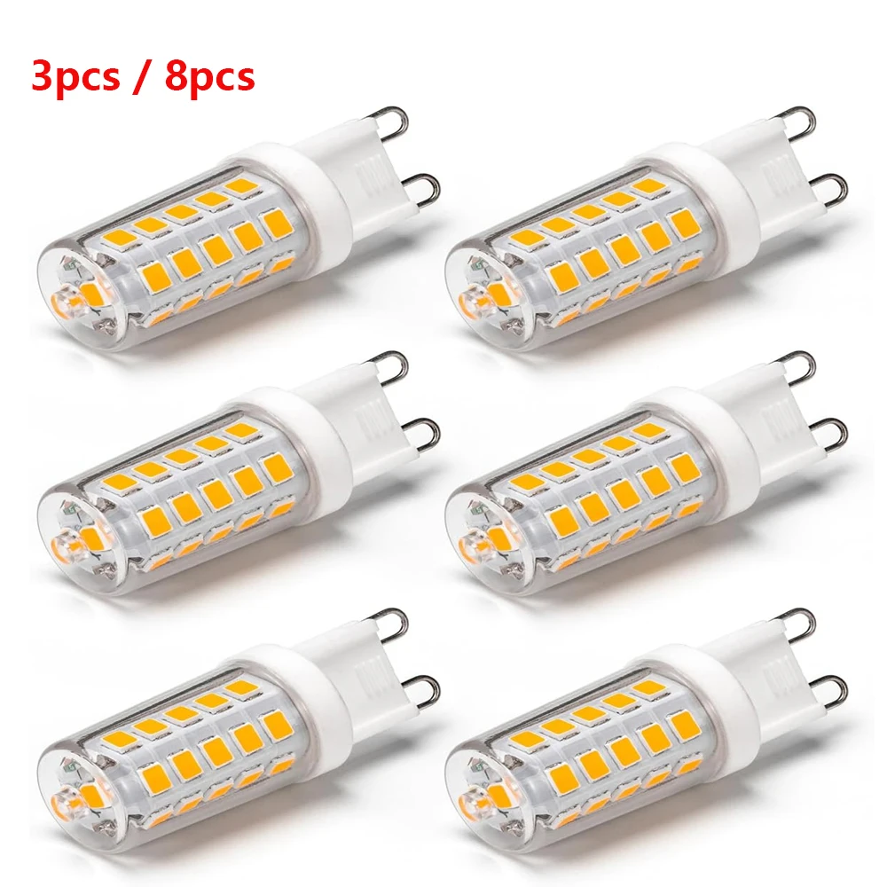 8 шт. 3 шт. Самая яркая светодиодная лампа G9 SMD 2835 Лампочка Теплый белый прожектор заменить галогенную лампу Керамическая лампа для домашней люстры
8 шт. 3 шт. Самая яркая светодиодная лампа G9 SMD 2835 Лампочка Теплый белый прожектор заменить галогенную лампу Керамическая лампа для домашней люстры