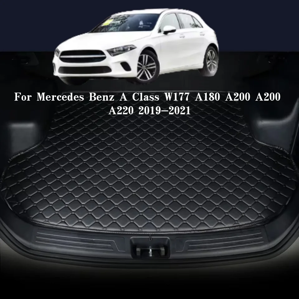 Индивидуальный коврик в багажник автомобиля для Mercedes Benz A Class W177 A180 A200 A200 A220 2019-2021, автомобильный коврик из искусственной кожи, аксессуары
Индивидуальный коврик в багажник автомобиля для Mercedes Benz A Class W177 A180 A200 A200 A220 2019-2021, автомобильный коврик из искусственной кожи, аксессуары