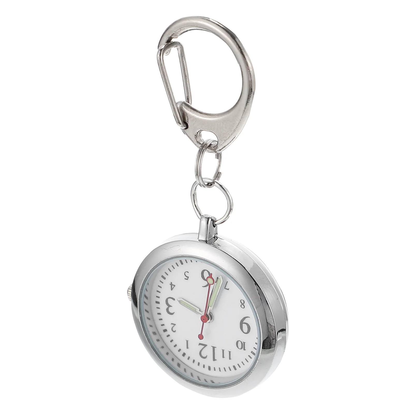 Luminous Keychain Watch Clip Nurse Carabiner Stainless Steel Glow Dark Pocket Watches Night Glowing Hanging
Luminous Keychain Watch Clip Nurse Carabiner Stainless Steel Glow Dark Pocket Watches Night Glowing Hanging