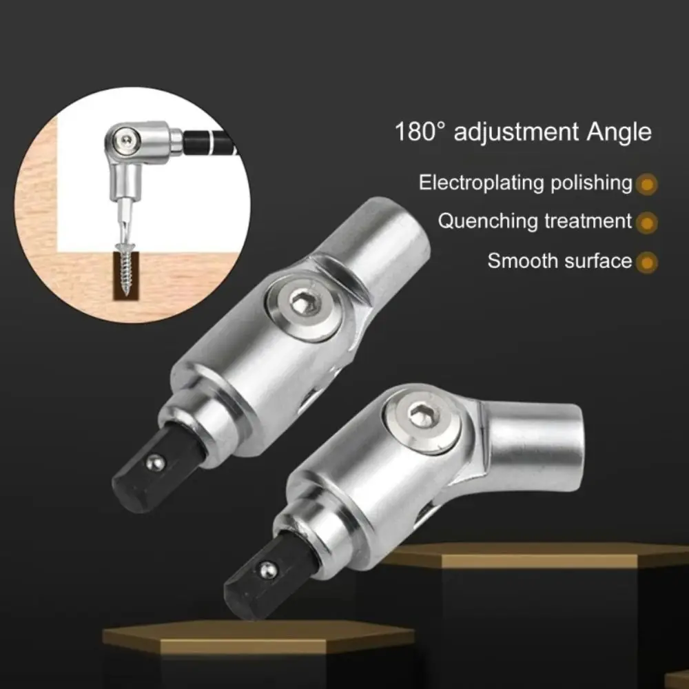 180Degree Rotation Screwdriver Direction Changer Flexible Bit Holder Quick Release Turning Corner Device Extension Rod
180Degree Rotation Screwdriver Direction Changer Flexible Bit Holder Quick Release Turning Corner Device Extension Rod
