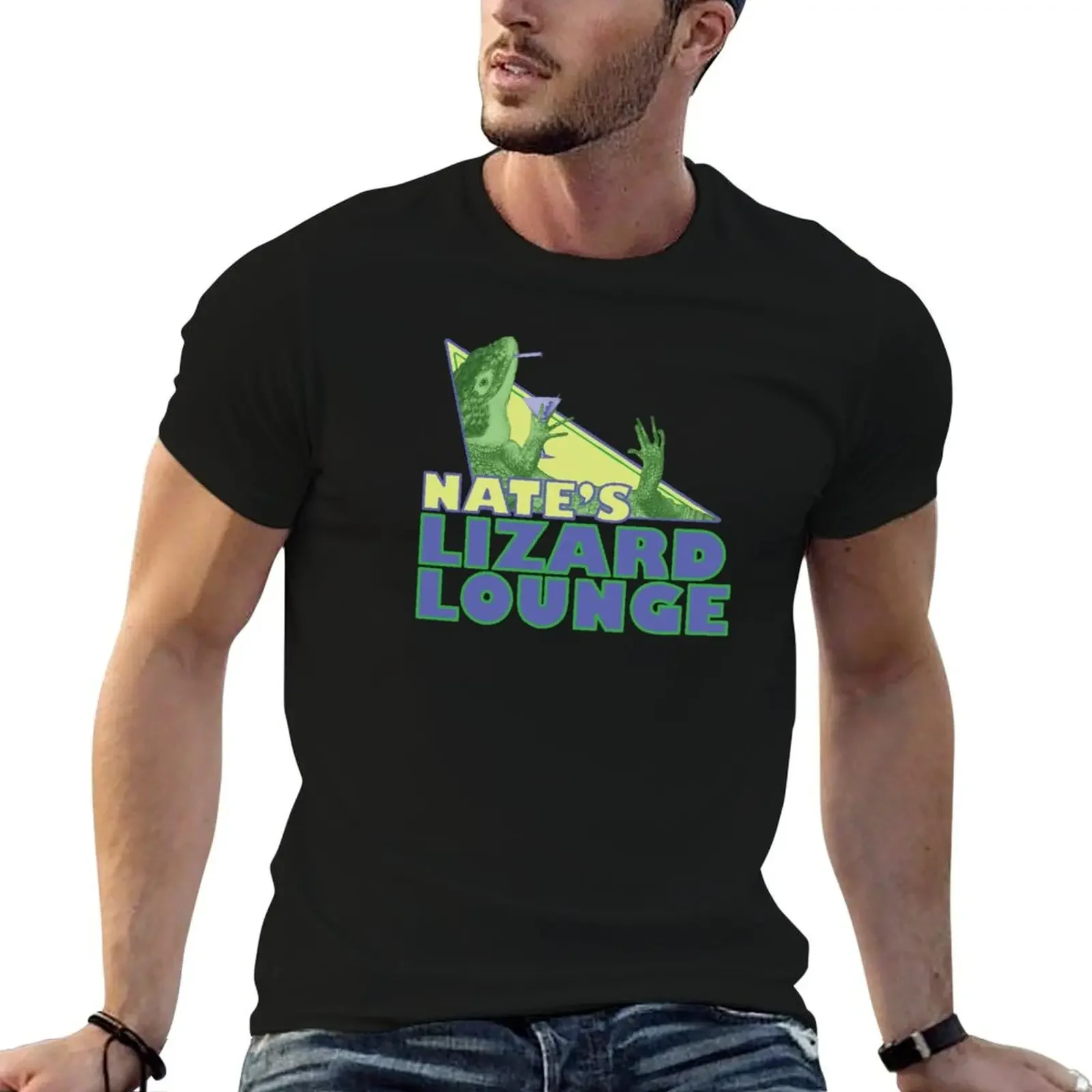 Nate's Lizard Lounge (2) T-Shirt cute tops kawaii clothes tees designer t shirt men
Nate's Lizard Lounge (2) T-Shirt cute tops kawaii clothes tees designer t shirt men