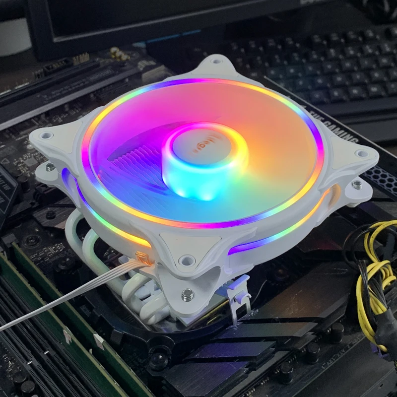 4 Heat Pipes CPU Air-cooled Cooler PC Processor RGB Cooler For Intel LGA 1366 1150 1151 1155 1200 1700 2011 X79 AMD AM3 AM4 AM5
4 Heat Pipes CPU Air-cooled Cooler PC Processor RGB Cooler For Intel LGA 1366 1150 1151 1155 1200 1700 2011 X79 AMD AM3 AM4 AM5