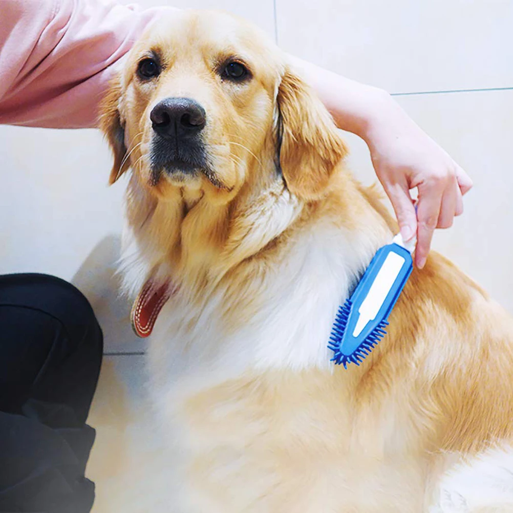 2Pcs Silicone Brush Dog Brush For Shedding Pet Grooming Tool Massage Comb Hair Cleaning Anti Tangle Cat
2Pcs Silicone Brush Dog Brush For Shedding Pet Grooming Tool Massage Comb Hair Cleaning Anti Tangle Cat