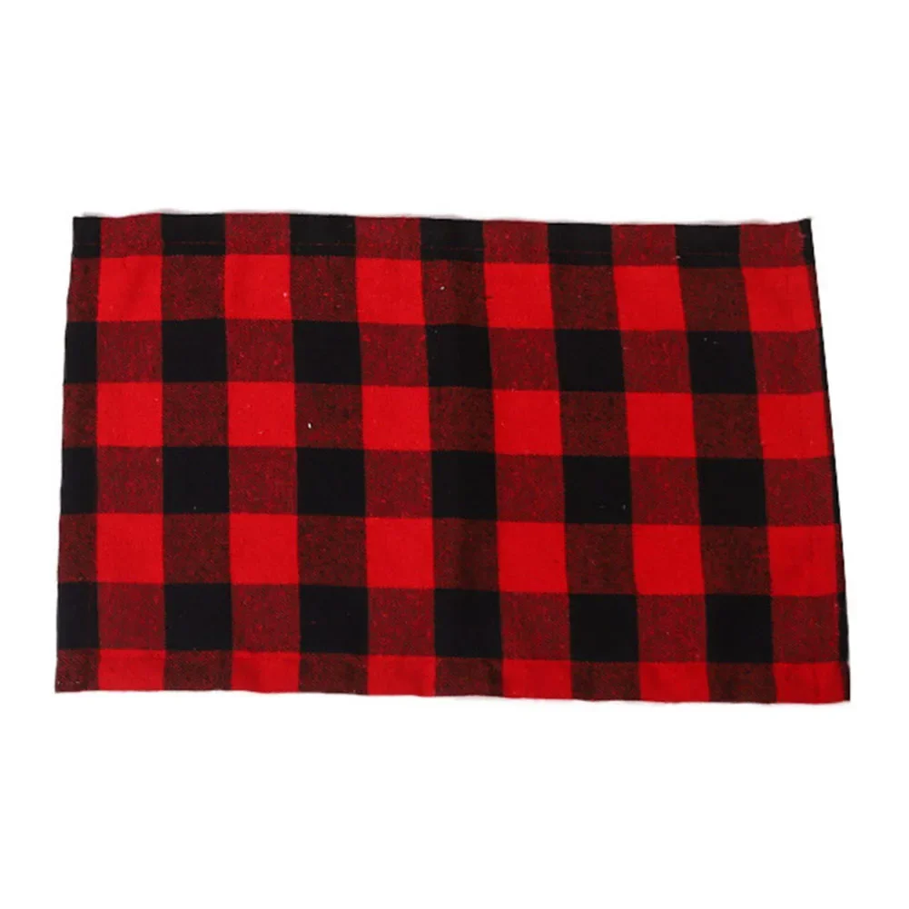 Dining Table Checkered Placemats Cloth Placemats Bright Patterns Easy To Clean Four-piece Set Hemming And Reinforced Edges
Dining Table Checkered Placemats Cloth Placemats Bright Patterns Easy To Clean Four-piece Set Hemming And Reinforced Edges