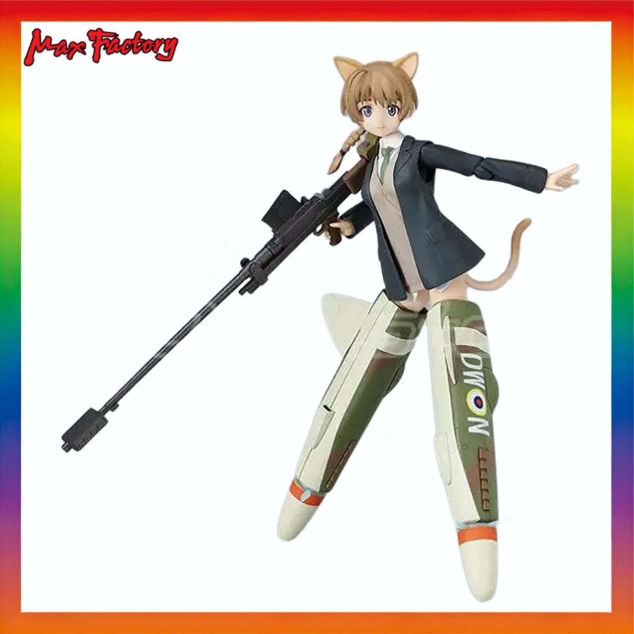 Original Max Factory Figma#106 STRIKE WITCHES Lynette Bishop Action Figures Model Toys Gifts Collection
Original Max Factory Figma#106 STRIKE WITCHES Lynette Bishop Action Figures Model Toys Gifts Collection