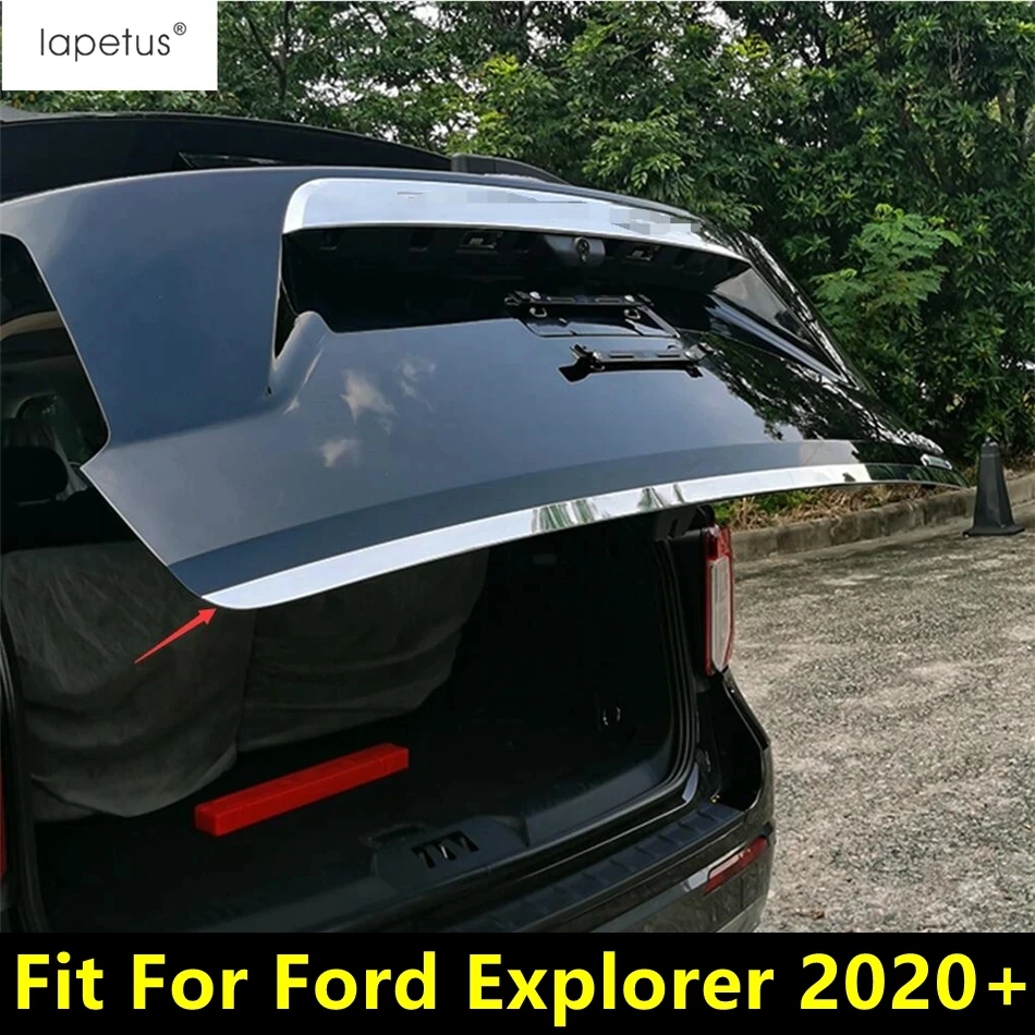 Rear Trunk Tail Gate Door Strip Decorative Sequin Cover Trim For Ford Explorer 2020 - 2023 Stainless Steel Accessories Exterior
Rear Trunk Tail Gate Door Strip Decorative Sequin Cover Trim For Ford Explorer 2020 - 2023 Stainless Steel Accessories Exterior