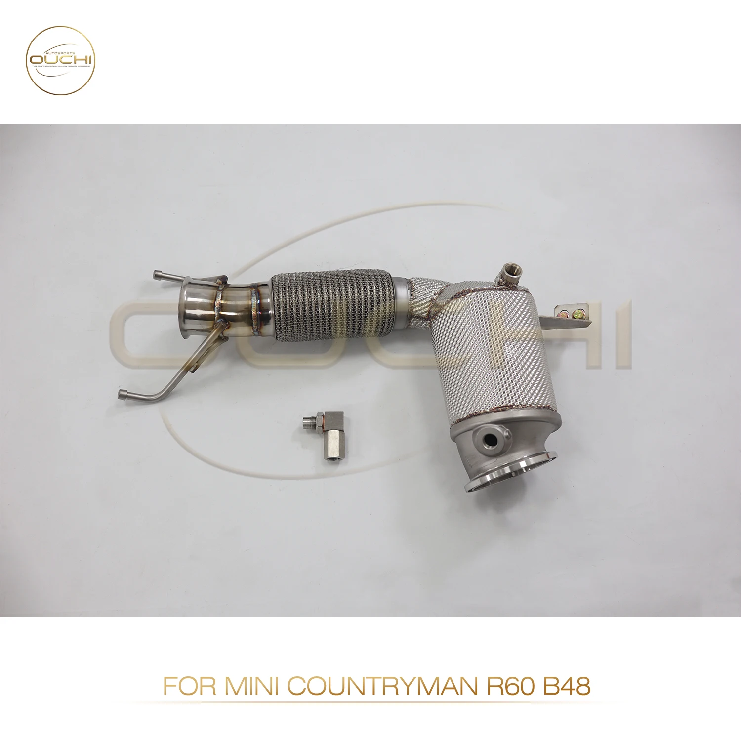  High Flow Performance Downpipe For MINI Countryman R60 B48 Stainless Steel With Heat Shield Auto Parts
High Flow Performance Downpipe For MINI Countryman R60 B48 Stainless Steel With Heat Shield Auto Parts