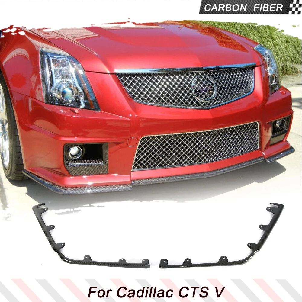 Carbon Fiber Car Front Splitter for Cadillac CTS-V Coupe 2009-2015 Car Front Bumper Lip Winglets Canards Protector Body Kits
Carbon Fiber Car Front Splitter for Cadillac CTS-V Coupe 2009-2015 Car Front Bumper Lip Winglets Canards Protector Body Kits