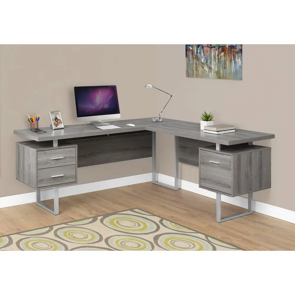 Computer 70L Desk Left or Right Facing Taupe
Computer 70L Desk Left or Right Facing Taupe