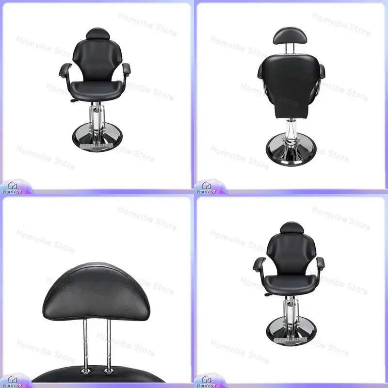 Hydraulic Barber Chair for Salon Professional Hair Cutting Chair Adjustable Height Swivel Styling Chair with Footrest and PU
Hydraulic Barber Chair for Salon Professional Hair Cutting Chair Adjustable Height Swivel Styling Chair with Footrest and PU