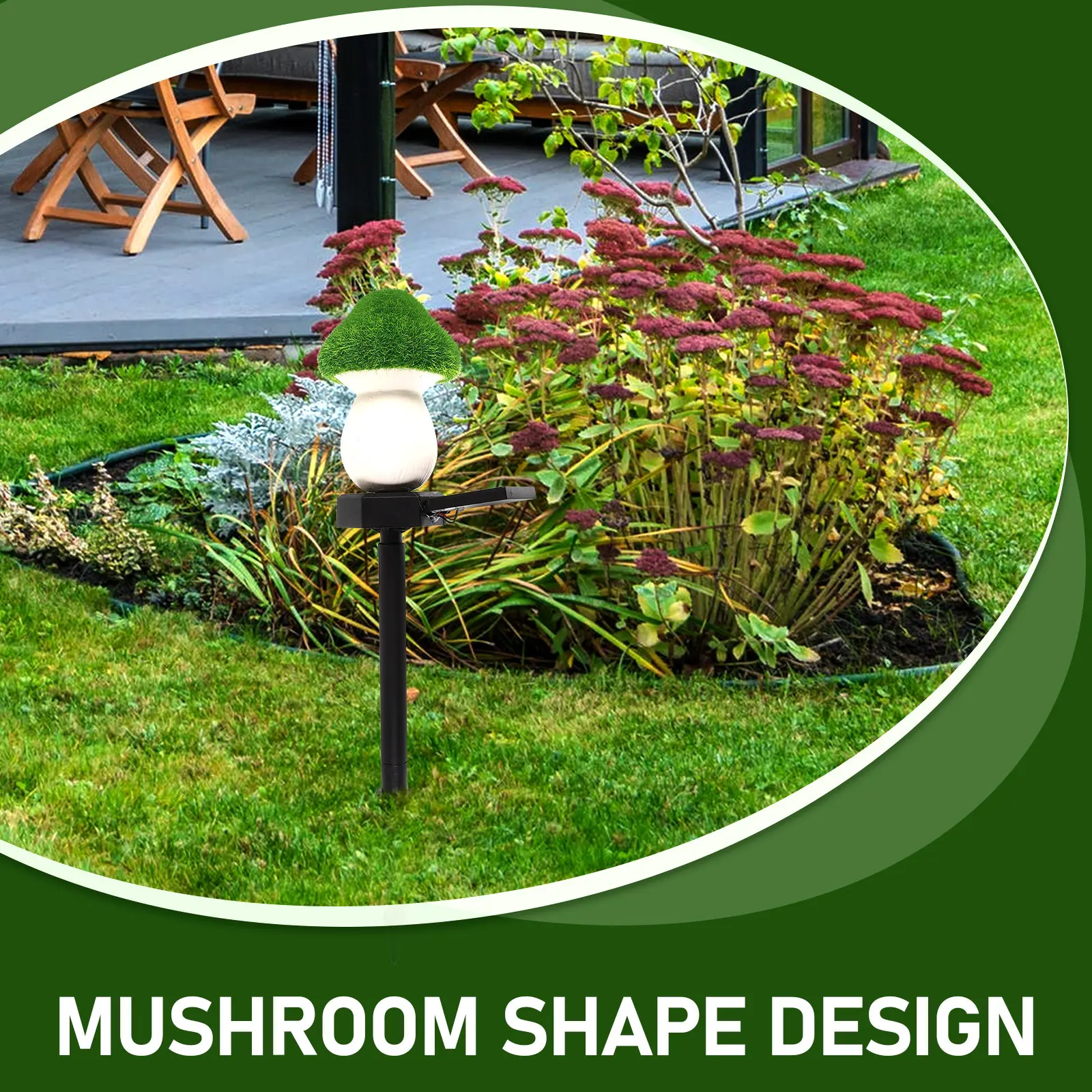 Powered Mushroom Shape Waterproof Outdoor Landscape For Patio Yard Pathway Solar Outdoor Light Garden Decorative Lamp Solar
Powered Mushroom Shape Waterproof Outdoor Landscape For Patio Yard Pathway Solar Outdoor Light Garden Decorative Lamp Solar