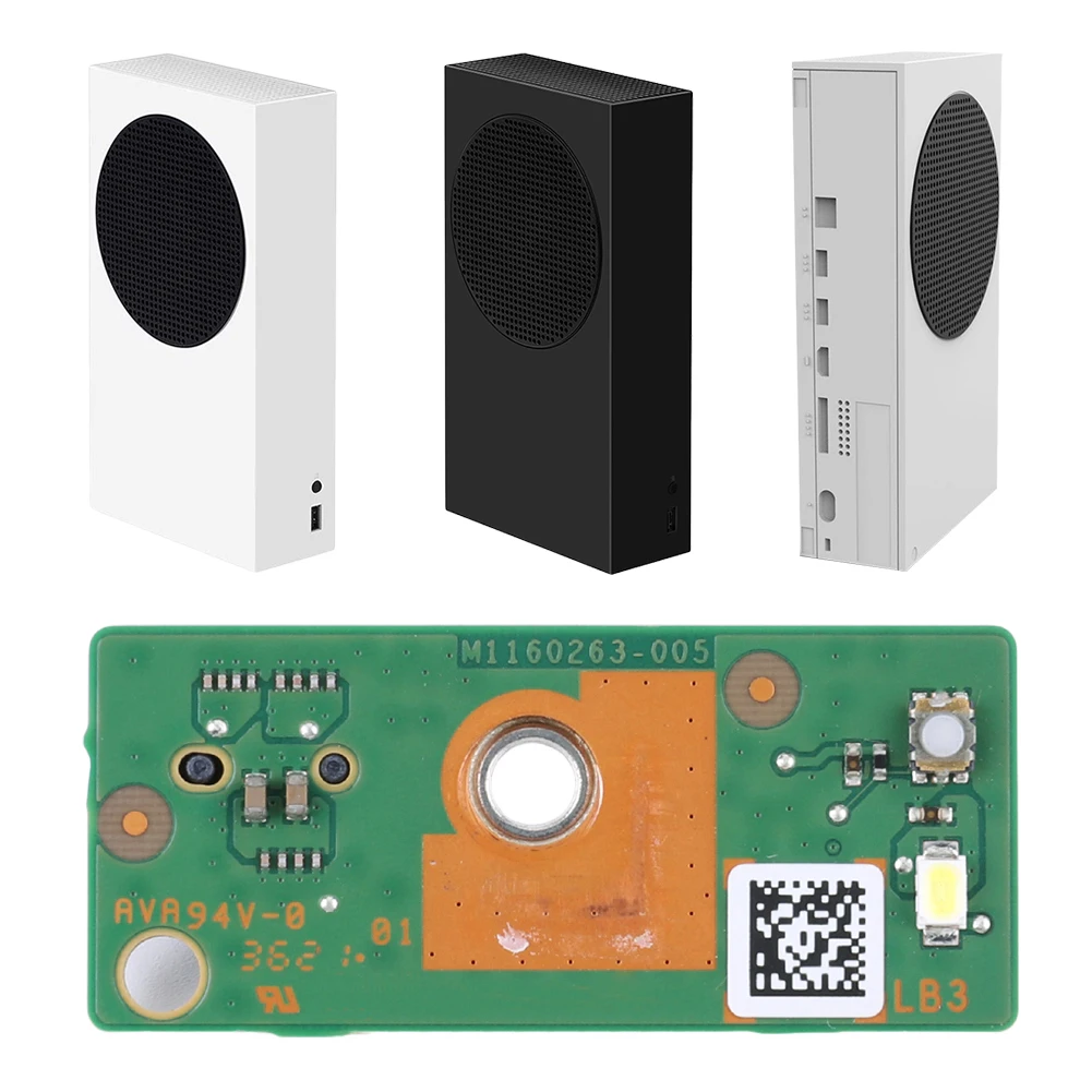 Replacement Power Button Board Rust Proof Wifi Module Board Wear Resist Network Card Board for XBOX Series S Console Accessories
Replacement Power Button Board Rust Proof Wifi Module Board Wear Resist Network Card Board for XBOX Series S Console Accessories