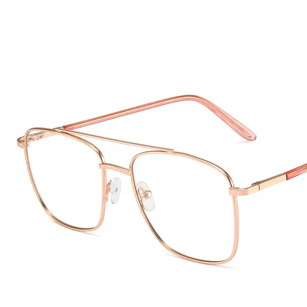 Glass Double Beam Clear Lenses Blue Light Optical Blocking Glasses Eyewear Metal Frame Spectacles
Glass Double Beam Clear Lenses Blue Light Optical Blocking Glasses Eyewear Metal Frame Spectacles