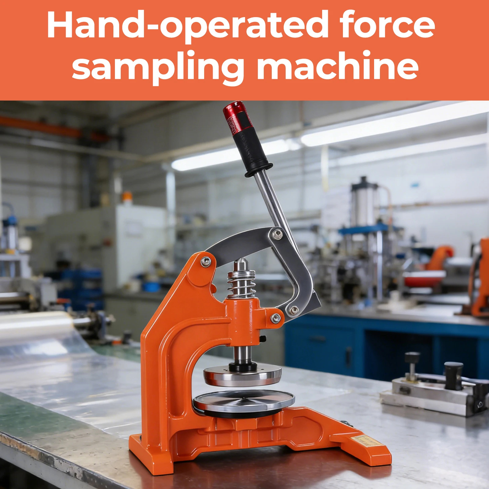 Ручной дисковый пробоотборник 100 см², круговой пробоотборник-резак, толщина резки 0-10 мм, диаметр лезвия 112,84 мм для ковров и материалов
Ручной дисковый пробоотборник 100 см², круговой пробоотборник-резак, толщина резки 0-10 мм, диаметр лезвия 112,84 мм для ковров и материалов