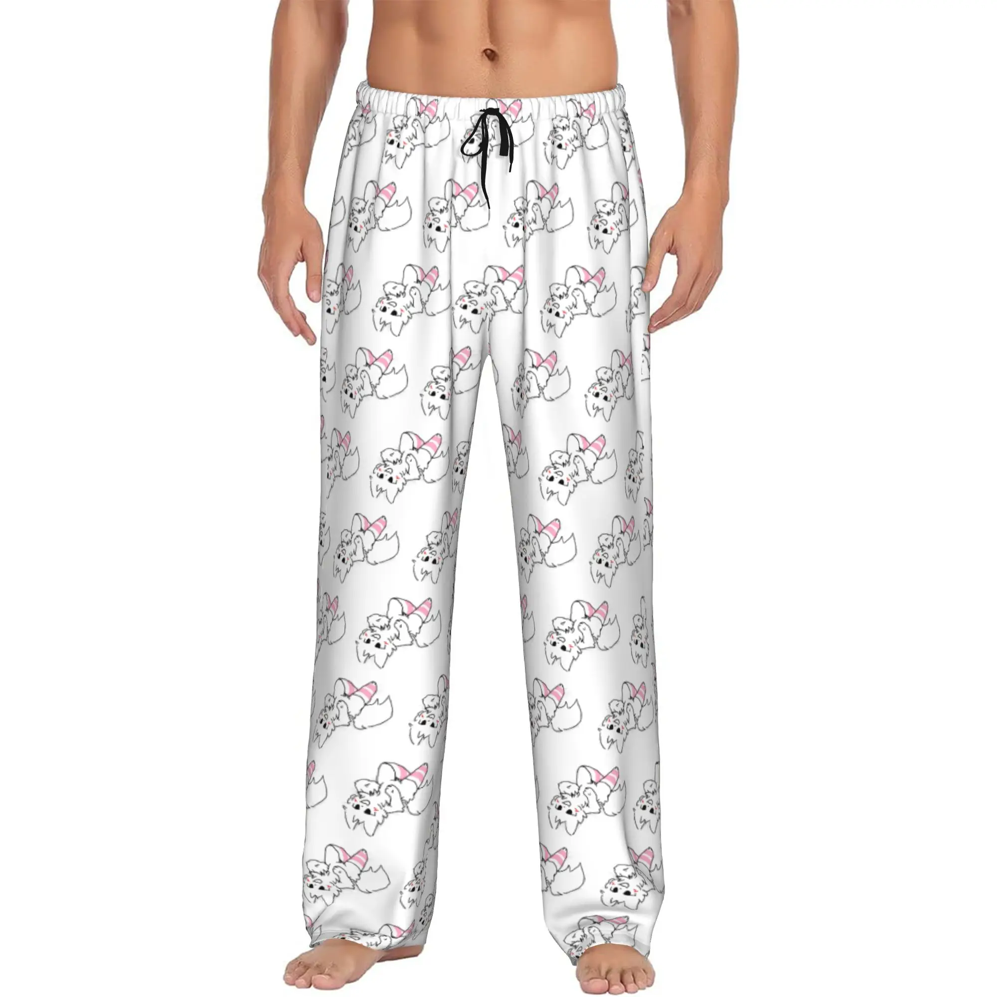 Custom Printed Boykisser Silly Cat Pajama Pants Men's Cute Cartoon Sleep Sleepwear Bottoms with Pockets
Custom Printed Boykisser Silly Cat Pajama Pants Men's Cute Cartoon Sleep Sleepwear Bottoms with Pockets