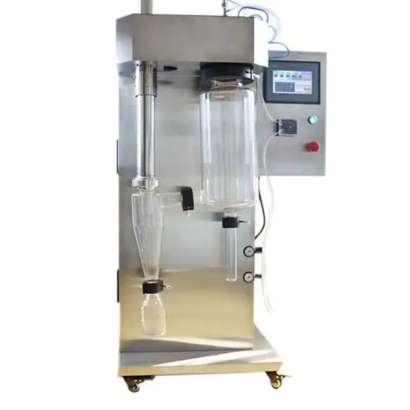 Bench-top Small Spray Drying Machine Lab Spray Dryer for Milk Powder Innovative Mini Spray Dryer for Laboratory and Pilot
Bench-top Small Spray Drying Machine Lab Spray Dryer for Milk Powder Innovative Mini Spray Dryer for Laboratory and Pilot