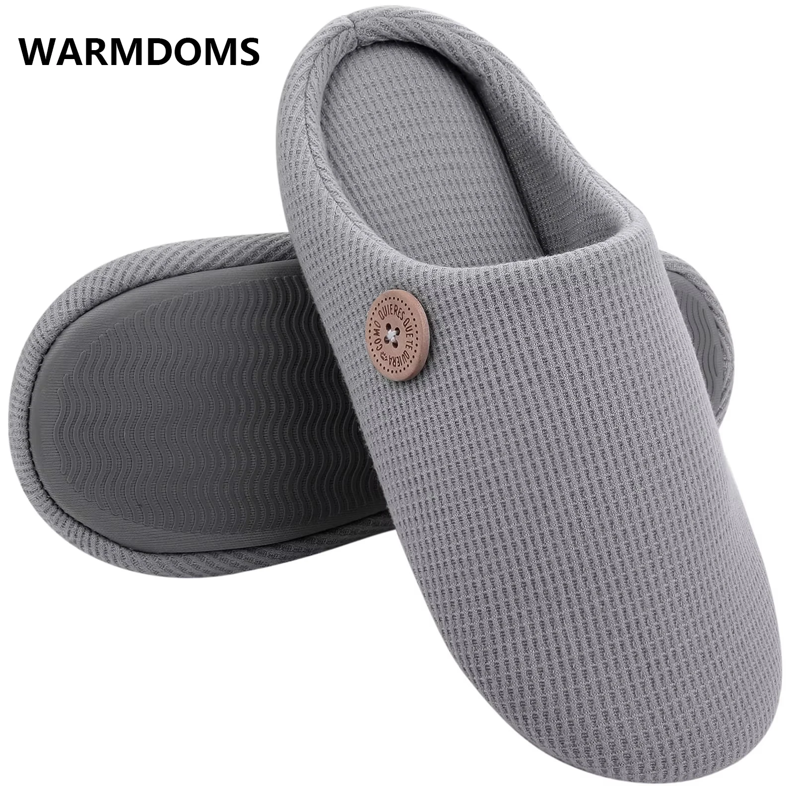 Litfun Winter Cotton Slippers For Men Women Anti-slip Home Slides Durable Cozy Warm Slides Deep Memory Foam Breathable Slipper
Litfun Winter Cotton Slippers For Men Women Anti-slip Home Slides Durable Cozy Warm Slides Deep Memory Foam Breathable Slipper