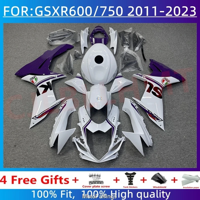 Fairing kit for 2011-2024 GSXR600 750 GSXR 600 GSX-R750 K11 2011 2021 Fairings set white
Fairing kit for 2011-2024 GSXR600 750 GSXR 600 GSX-R750 K11 2011 2021 Fairings set white