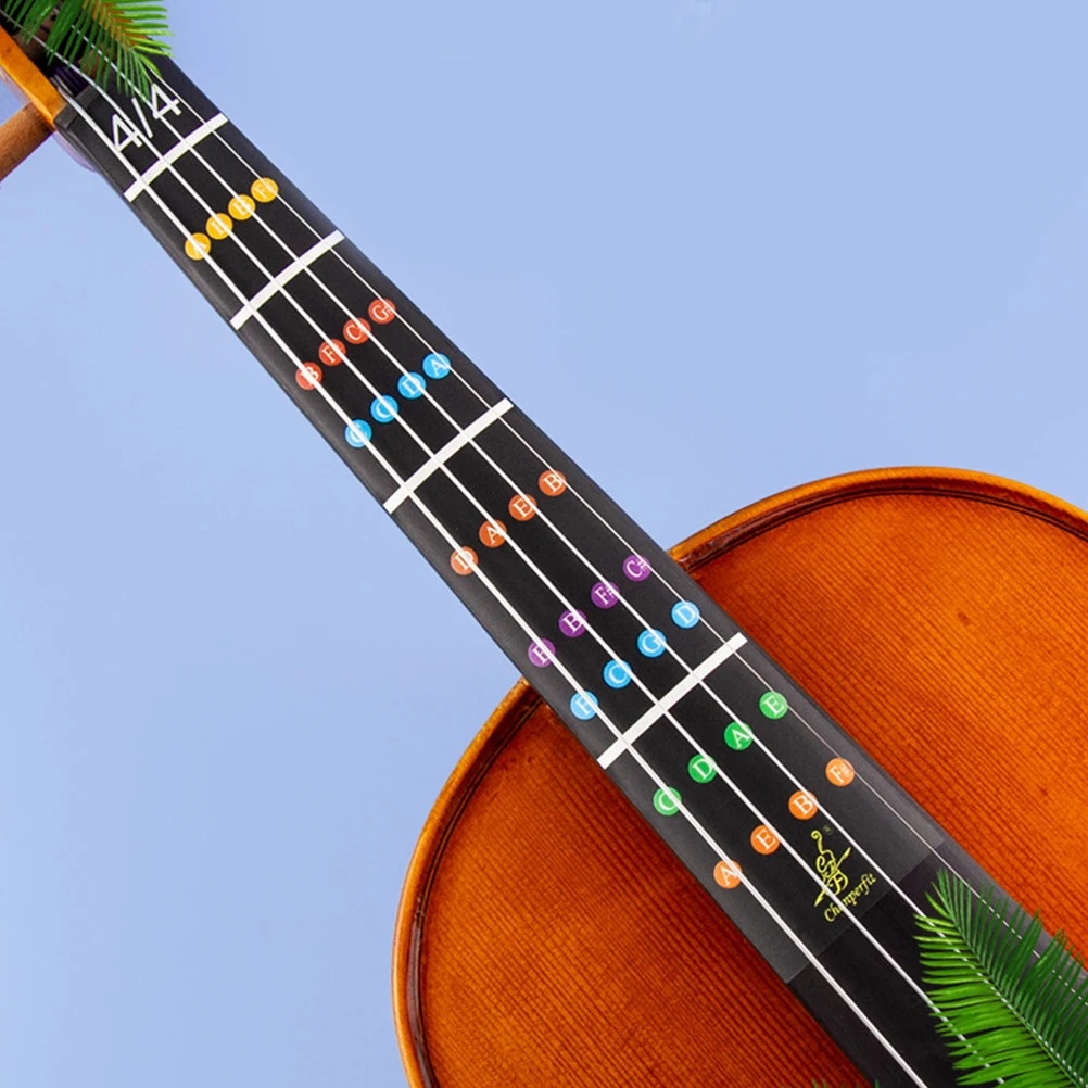 Violin Fretboard Stickers Finger Position Labels Clear Markings for Beginners Adjustable Note Positions decals intonation
Violin Fretboard Stickers Finger Position Labels Clear Markings for Beginners Adjustable Note Positions decals intonation