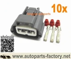 Longyue 10 шт. 3-контактные катушки, ремонтный разъем, комплект, клеммы и уплотнения для разборки
Longyue 10 шт. 3-контактные катушки, ремонтный разъем, комплект, клеммы и уплотнения для разборки