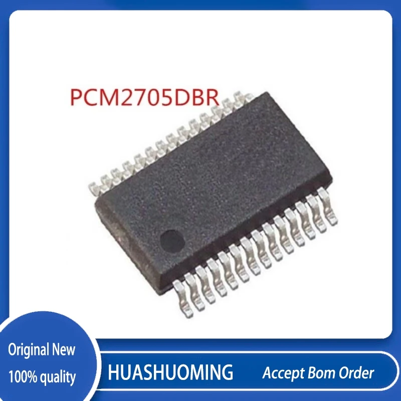 1PCS/LOT PCM2705DBR PCM2705 2705 SSOP-28
1PCS/LOT PCM2705DBR PCM2705 2705 SSOP-28
