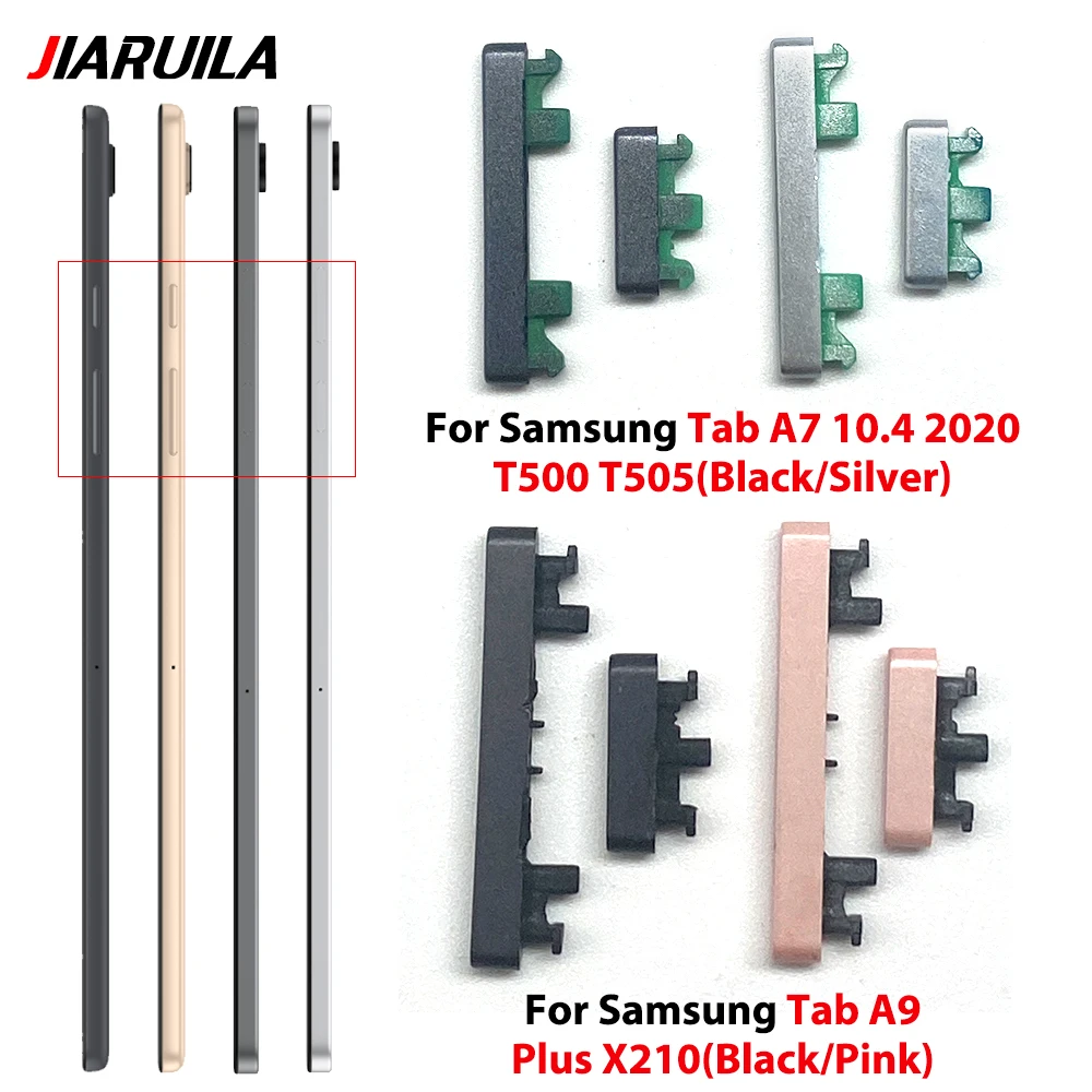 Power On Off Side Key Button + Volume Up Down Side Button For Samsung Tab A7 10.4 2020 T500 T505 A9 Plus A11 Plus T220 T225
Power On Off Side Key Button + Volume Up Down Side Button For Samsung Tab A7 10.4 2020 T500 T505 A9 Plus A11 Plus T220 T225