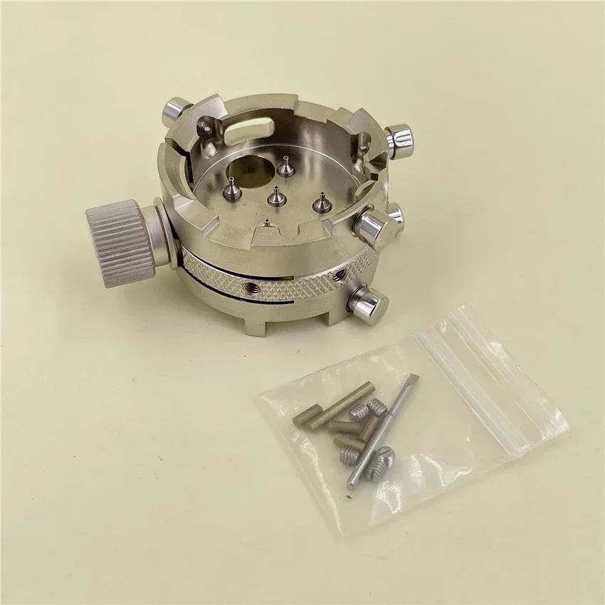 7750 Movement Holder Dedicated Fixed Seat Stainless Steel Stand Watch Movement Holder For Watchmaker Tools Watch Repair Tools
7750 Movement Holder Dedicated Fixed Seat Stainless Steel Stand Watch Movement Holder For Watchmaker Tools Watch Repair Tools