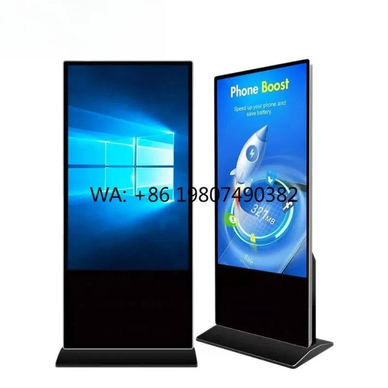 43 49 55 Inch HD IPS Interactive Touch Totem Multi OS CMS Floor Stand Commercial Digital Signage Kiosk
43 49 55 Inch HD IPS Interactive Touch Totem Multi OS CMS Floor Stand Commercial Digital Signage Kiosk