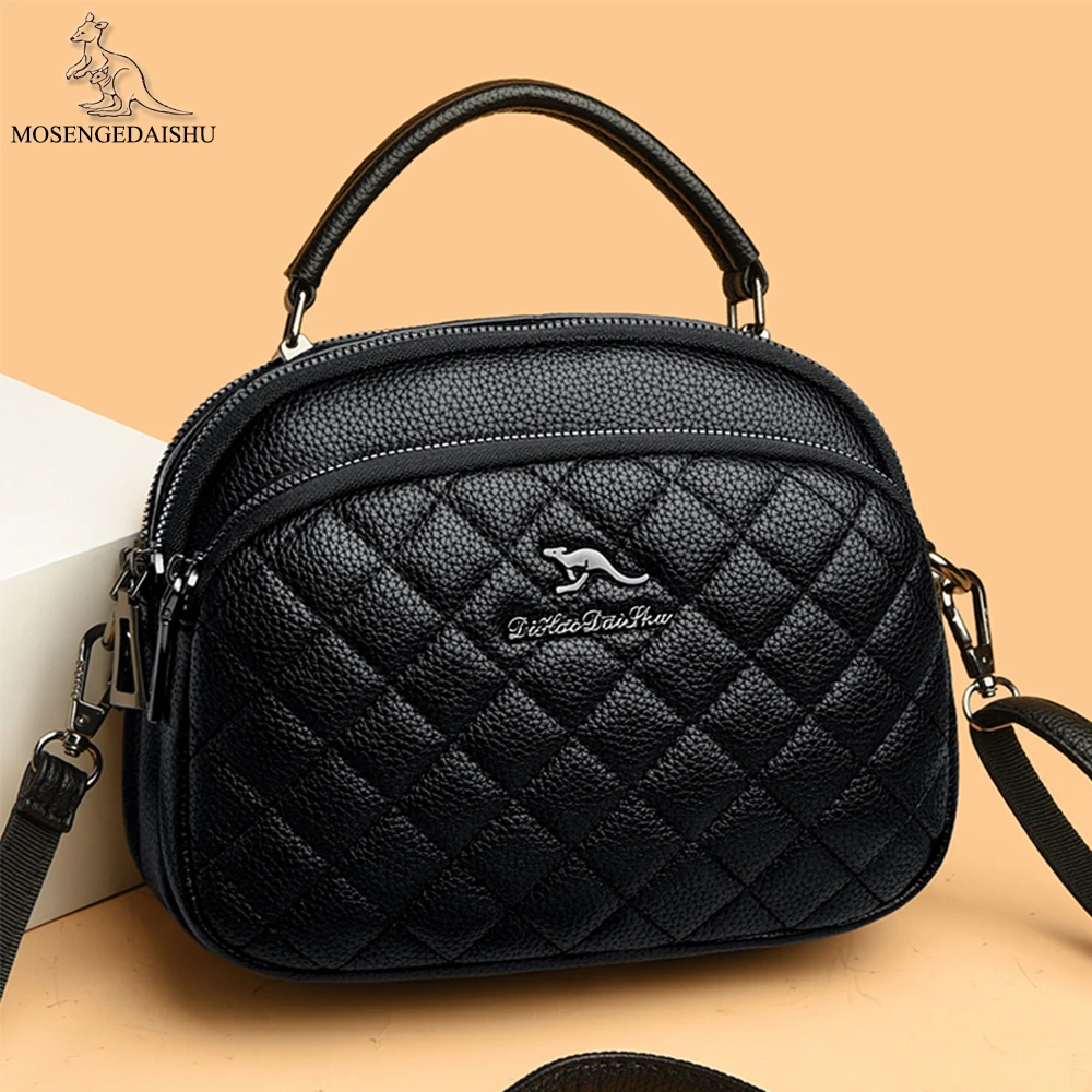 Luxury Designer Multifunctional Women's Handbag Solid Color Plaid High Quality PU Leather Ladies Shoulder Crossbody Bags Bolsos
Luxury Designer Multifunctional Women's Handbag Solid Color Plaid High Quality PU Leather Ladies Shoulder Crossbody Bags Bolsos