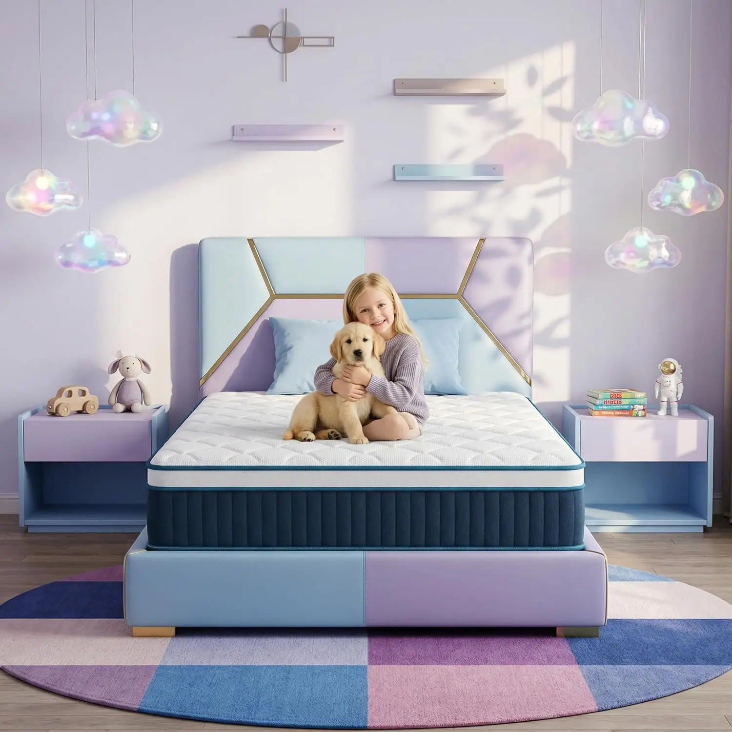 Twin Size Mattress - 12 Inch Twin Mattress- Hybrid Memory Foam Mattress,Pressure Relief, Cooling Breathable Cover,, Customized
Twin Size Mattress - 12 Inch Twin Mattress- Hybrid Memory Foam Mattress,Pressure Relief, Cooling Breathable Cover,, Customized