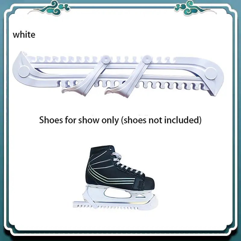 Reliable Ice Skates Skating Blades Protector Shoes Guards Practical Covers Adjustable Protective Case Blade Sleeve Plastic White
Reliable Ice Skates Skating Blades Protector Shoes Guards Practical Covers Adjustable Protective Case Blade Sleeve Plastic White
