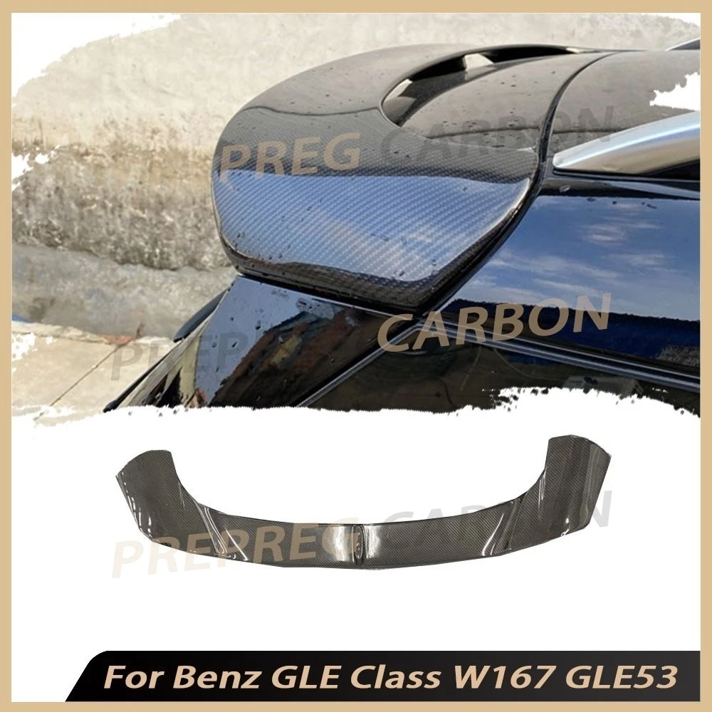 Dry Carbon Fiber Auto Styling Rear Roof Spoiler for Mercedes Benz GLE Class W167 GLE53 AMG SUV 2020 UP FRP Unpainted Material
Dry Carbon Fiber Auto Styling Rear Roof Spoiler for Mercedes Benz GLE Class W167 GLE53 AMG SUV 2020 UP FRP Unpainted Material