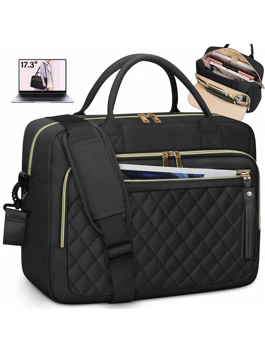 17.3 Inch Laptop Briefcase For Women Waterproof Computer Messenger Shoulder Bag Large Business Office Travel
17.3 Inch Laptop Briefcase For Women Waterproof Computer Messenger Shoulder Bag Large Business Office Travel