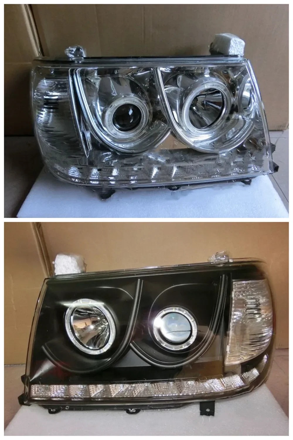 Светодиодная фара Angel Eyes в сборе drl дневные ходовые огни для Toyota Land Cruiser Prado 4700 UZJFZJ100
Светодиодная фара Angel Eyes в сборе drl дневные ходовые огни для Toyota Land Cruiser Prado 4700 UZJFZJ100